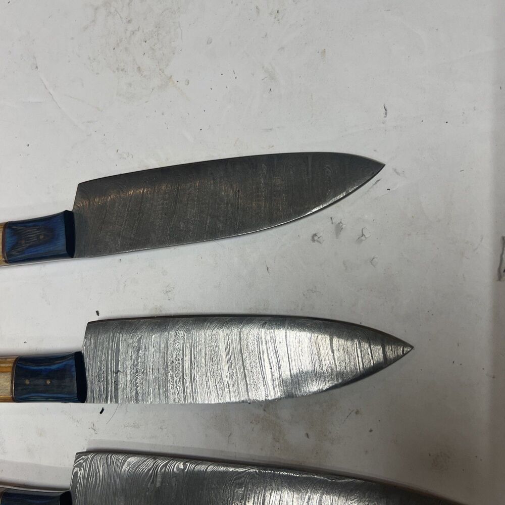 DAMASCUS STEEL CHEF KNIFE SET KITCHEN KNIVES CHEF SET - Picture 6 of 9